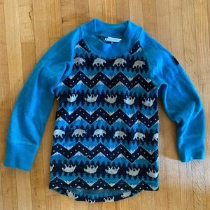 Polarn O. Pyret Wool Baselayer Shirt 6-12mo